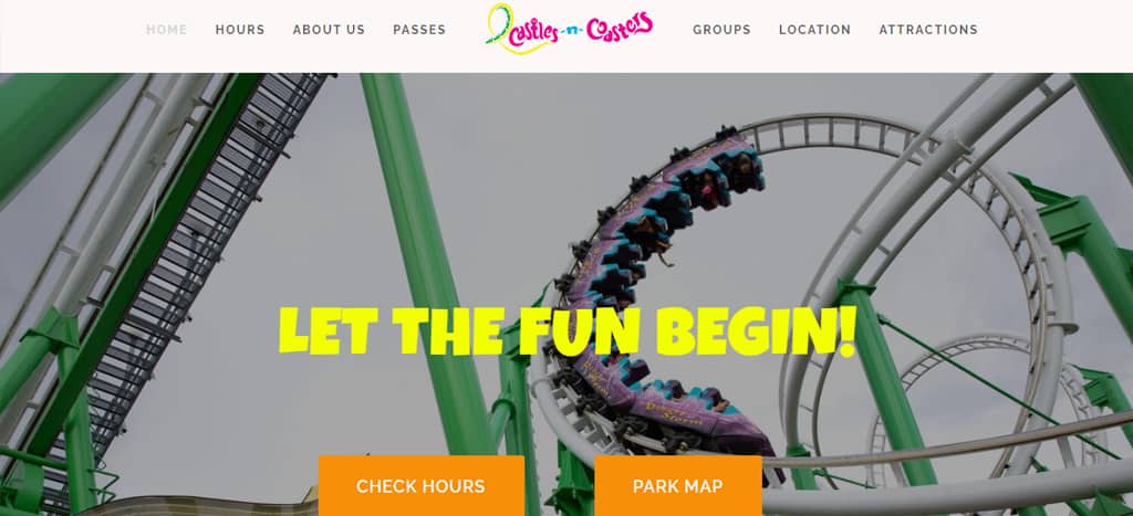 Castles N' Coasters Homepage