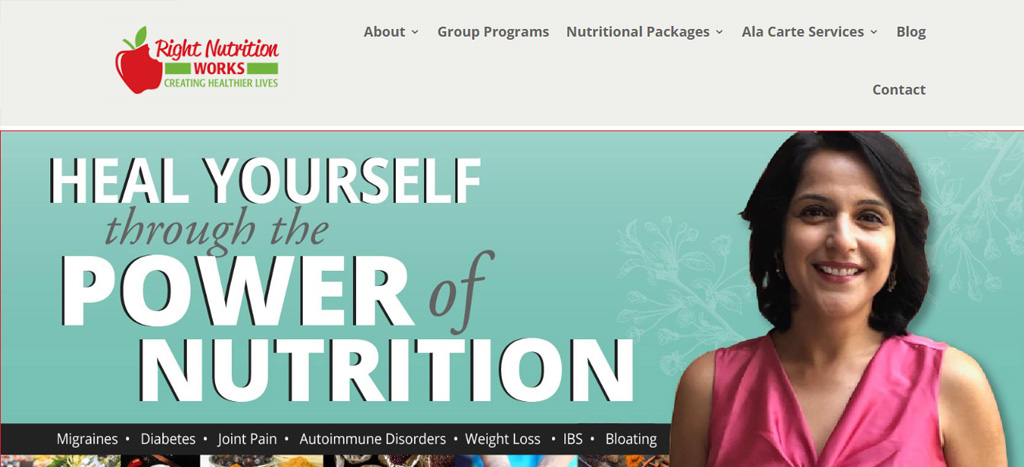 Right Nutrition Works Homepage