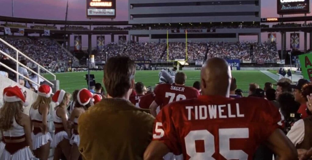 The 1996 hit movie, Jerry Maguire, filmed scenes at Arizona State University