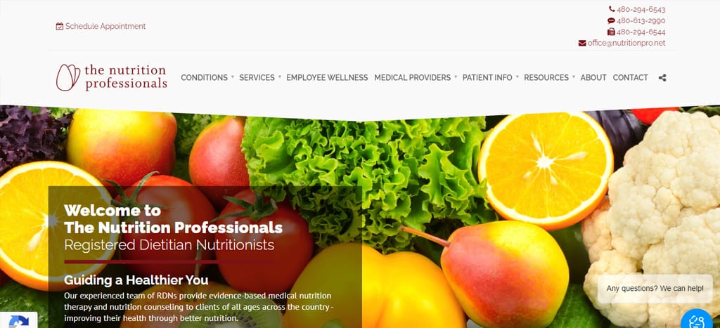 The Nutrition Professionals Homepage