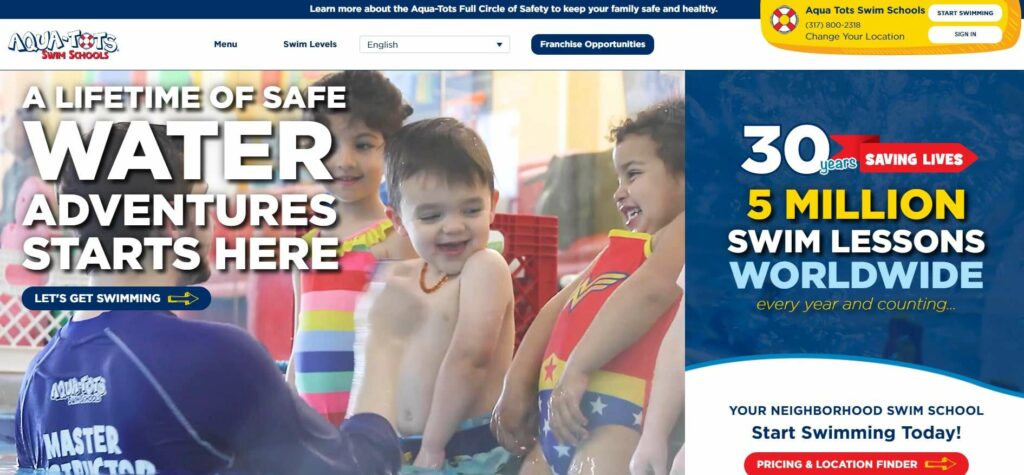Aqua-Tots Swim School Ahwatukee Homepage
