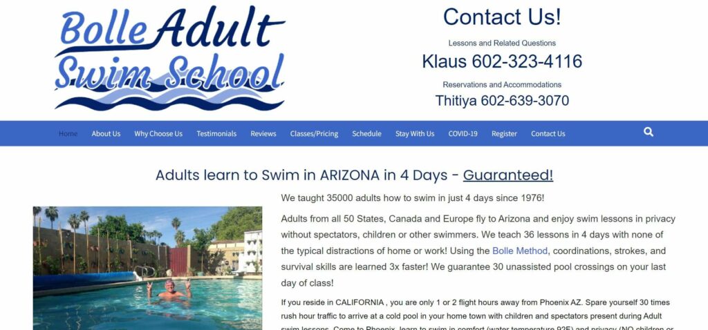Bolle Adult Swim School Homepage