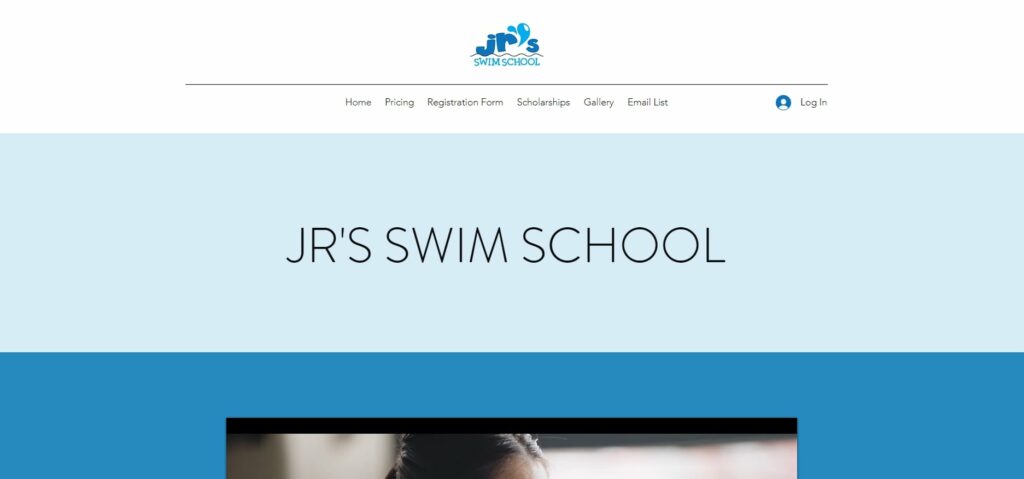 Jr’s Swim School Homepage