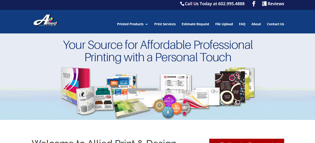 Allied Print & Design's Homepage