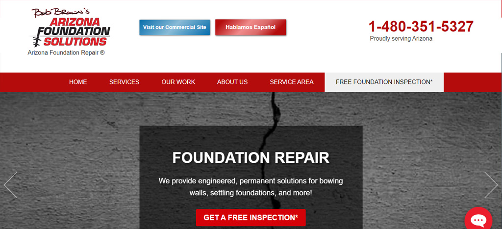 Arizona Foundation Solutions LLC Homepage