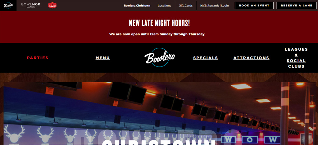 Bowlero Christown's Homepage