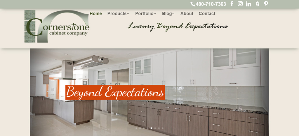 Cornerstone Cabinet Company's Homepage