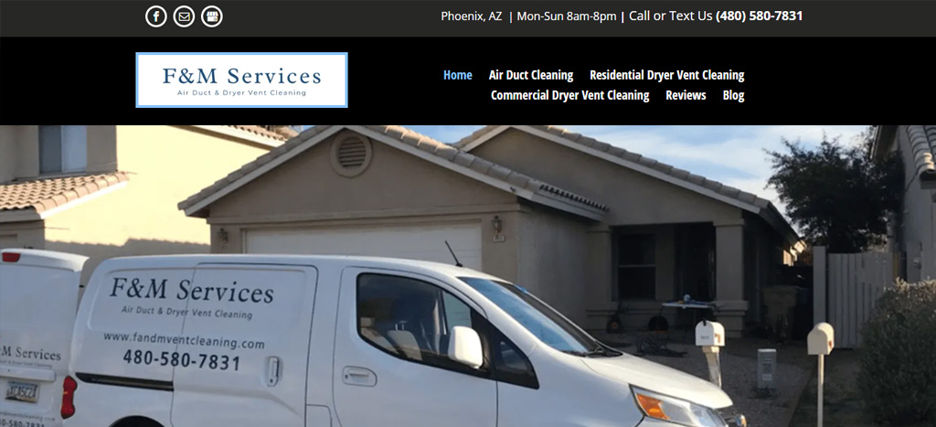 F & M Services' Homepage