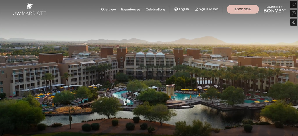 JW Marriott Phoenix Desert Ridge Resort & Spa's Homepage