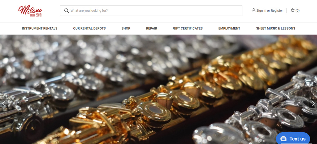Milano Music's Homepage