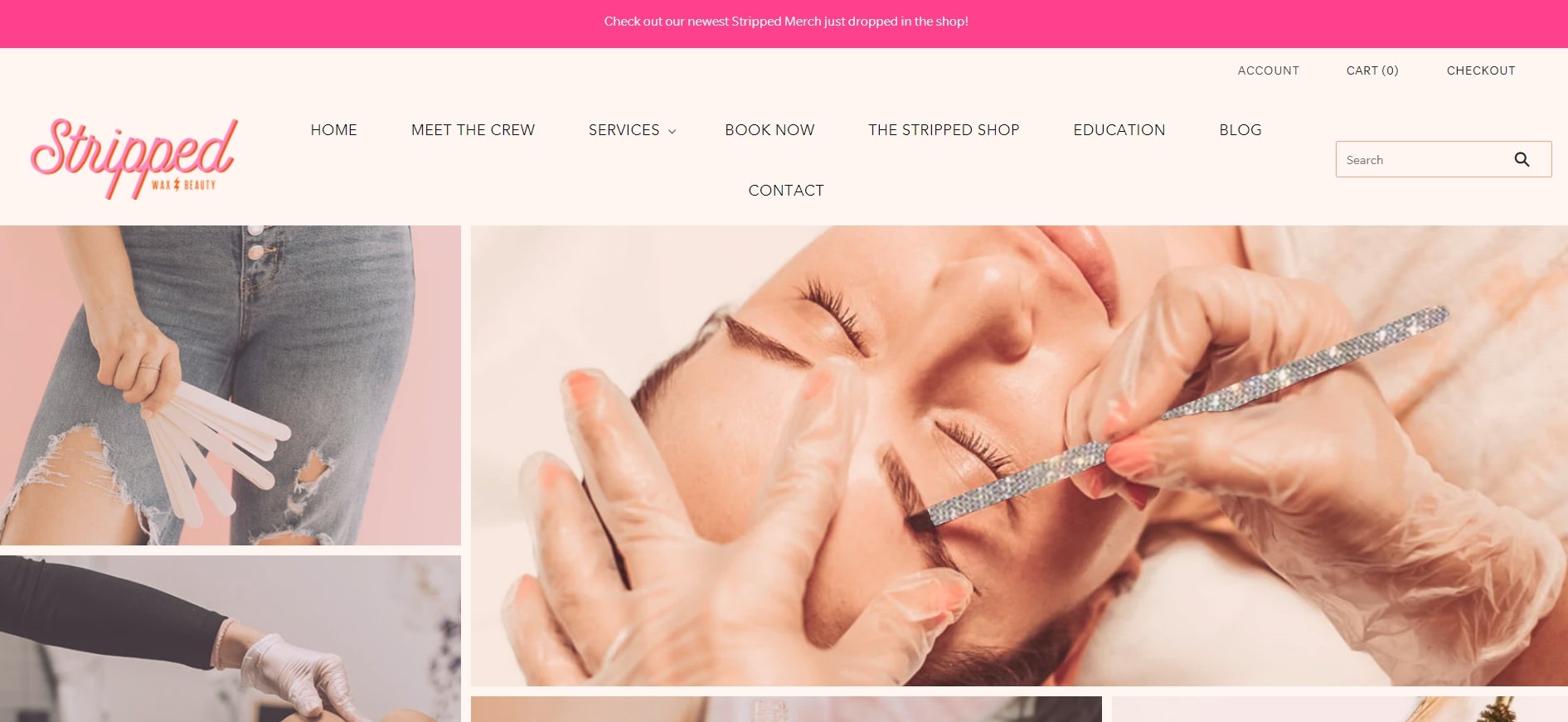 Stripped Wax and Beauty's Homepage