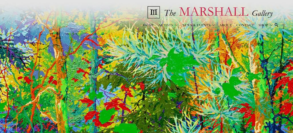 The Marshall Gallery's Homepage