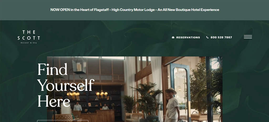 The Scott Resort & Spa's Homepage