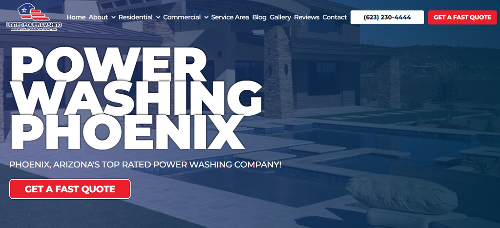 United Power Washing's Homepage