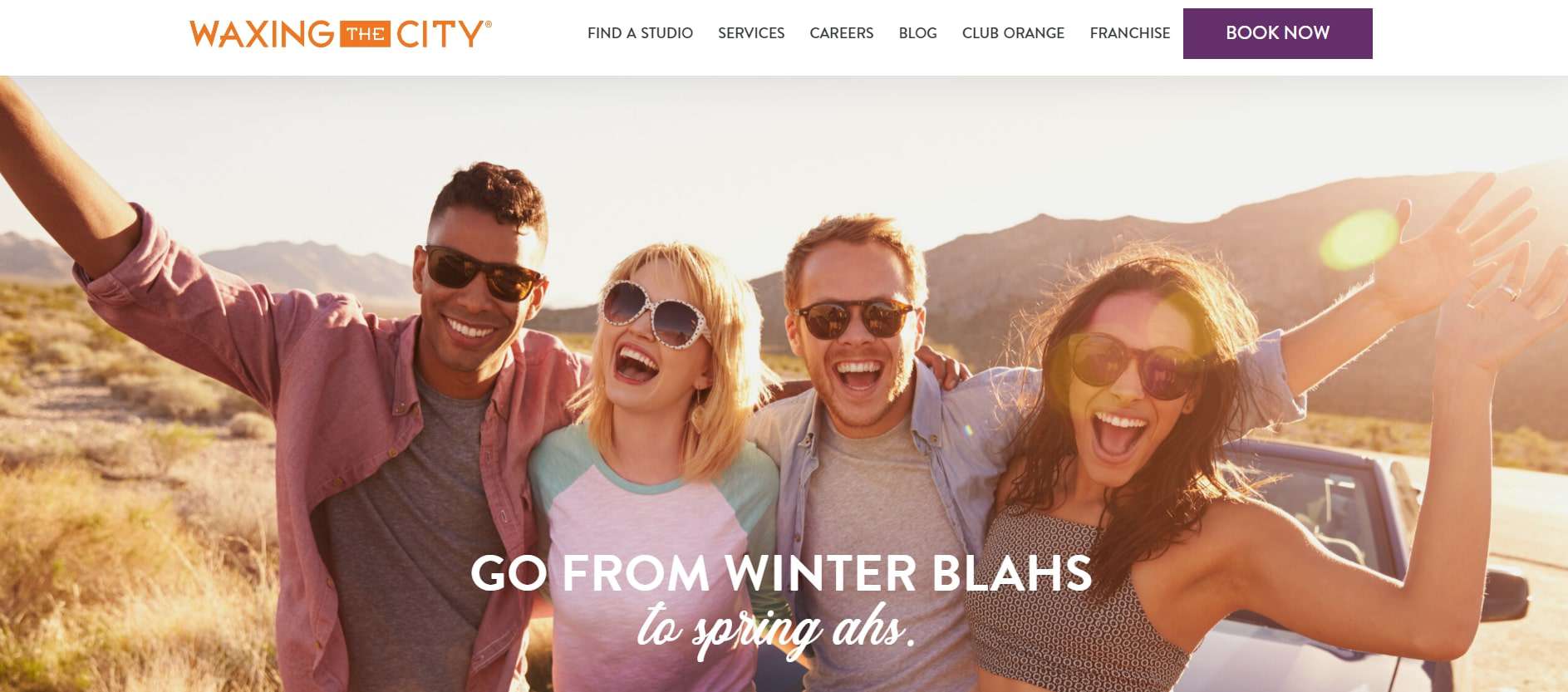 Waxing the City's Homepage