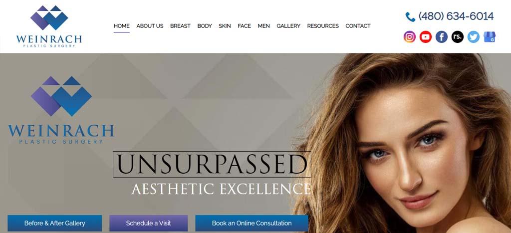 Weinrach Plastic Surgery's Homepage