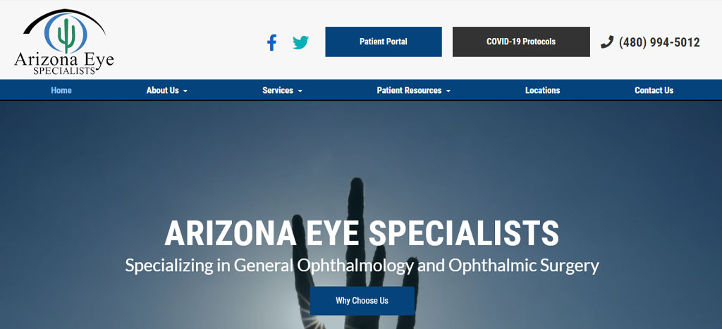 Arizona Eye Specialists' Homepage