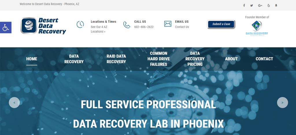 Desert Data Recovery's Homepage