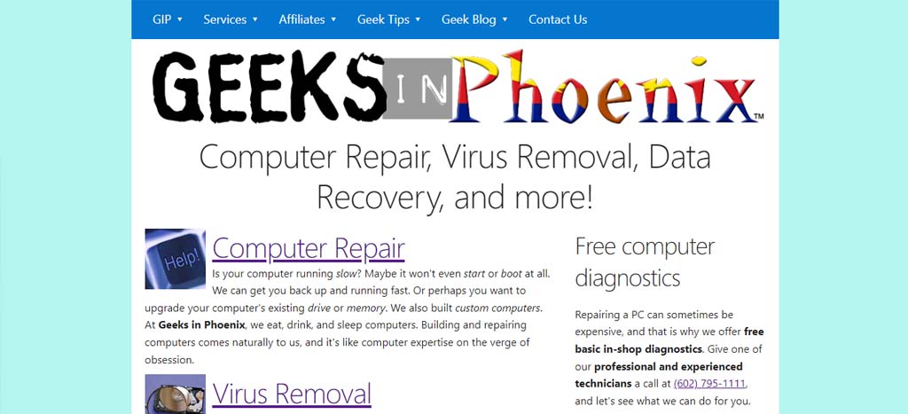 Geeks in Phoenix's Homepage