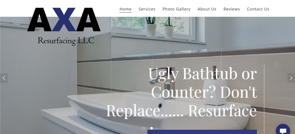 AXA Resurfacing LLC Homepage