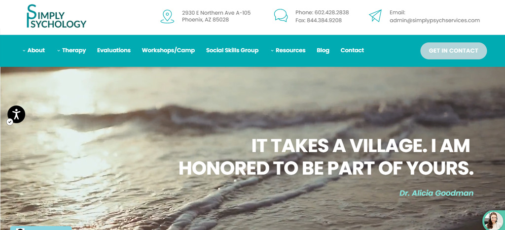 Dr. Alicia J. Goodman, Ph.D. Homepage