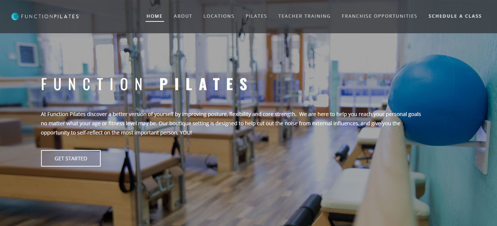 Function Pilates Tempe's Homepage