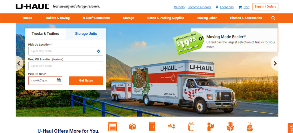 U-Haul Moving & Storage - Papago Park's Homepage