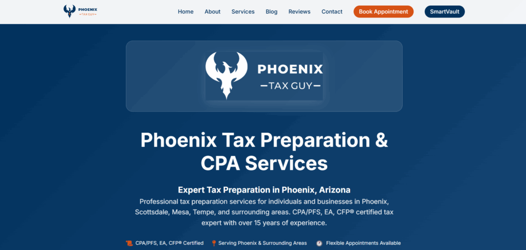 phoenix tax guy homepage
