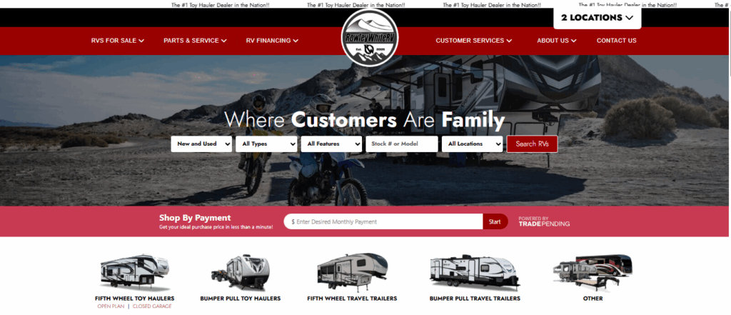 rowley white rv homepage
