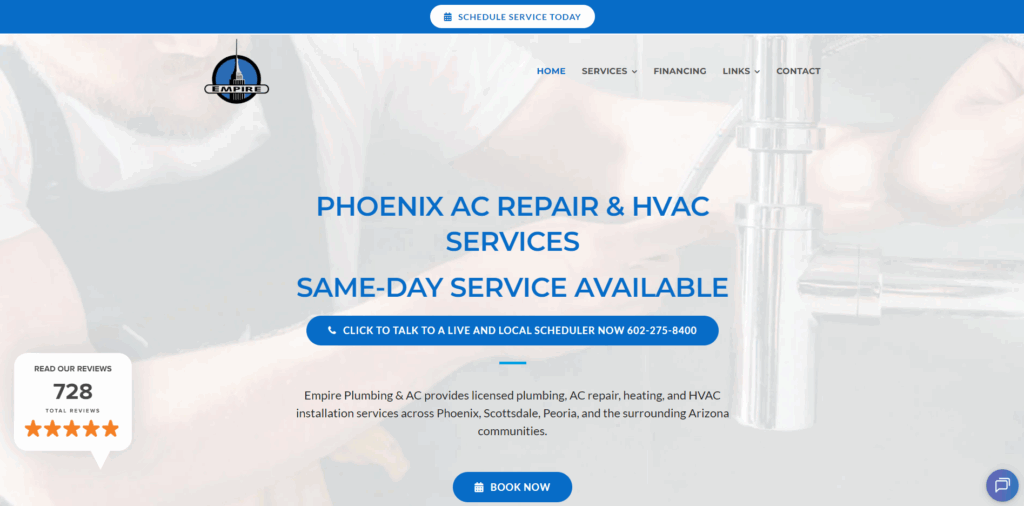 empire plumbing ac