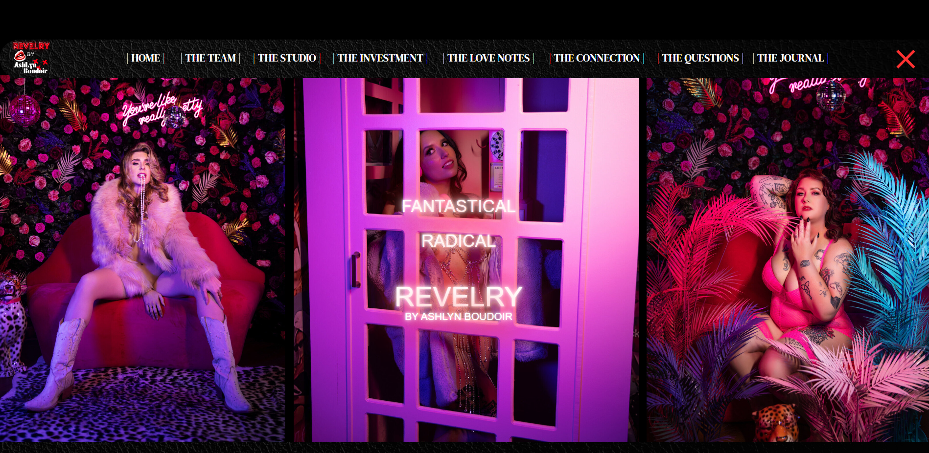 AshLyn Boudoir Photography homepage